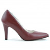Chaussures élégantes femme 1234 bordeaux