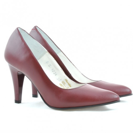 Chaussures élégantes femme 1234 bordeaux