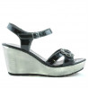 Sandales femme 5006 vernis noir