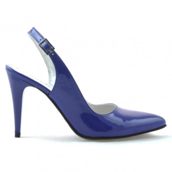 Sandales femme 1249 vernis bleu Sandales femme 1249 vernis bleu