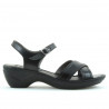 Sandales femme 501 noir combiné