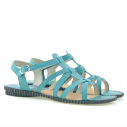 Sandales femme 595 turquoise