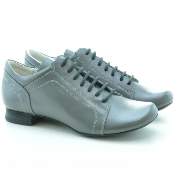 Chaussures casual femme 645 gris semelle noire