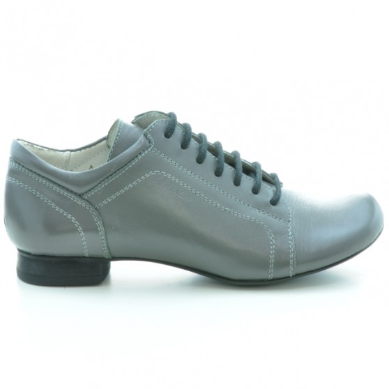 Chaussures casual femme 645 gris semelle noire Chaussures casual femme 645 gris semelle noire
