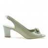 Sandales femme 1251 vernis beige