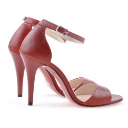 Sandales femme 1238 rouge