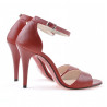 Sandales femme 1238 rouge