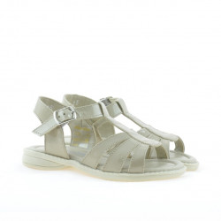 Sandales enfants petits 53c vernis beige