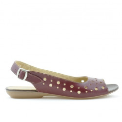 Sandales femme 5020 bordeaux