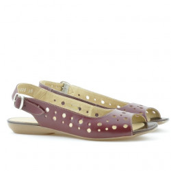 Sandales femme 5020 bordeaux
