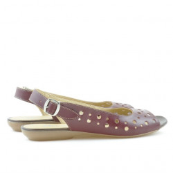 Sandales femme 5020 bordeaux