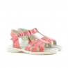 Sandales enfants petits 53c vernis corail