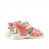 Sandales enfants petits 53c vernis corail