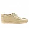 Mocassins homme 818p beige perforé