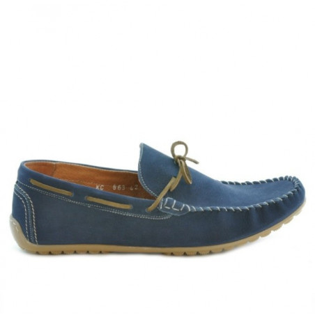 Mocassins hommes 863 bufo indigo