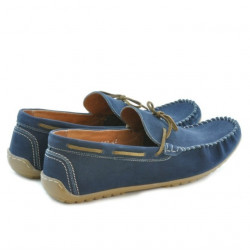 Mocassins hommes 863 bufo indigo