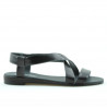 Sandales femme 5010 vernis noir
