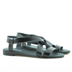 Sandales femme 5010 vernis noir