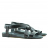 Sandales femme 5010 vernis noir