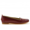 Ballerines femme 662 vernis bordeaux