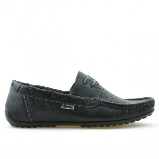 Mocassins hommes 778p noir perforé Mocassins hommes 778p noir perforé