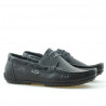 Mocassins hommes 778p noir perforé