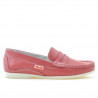 Mocassins femme 661 rouge corail