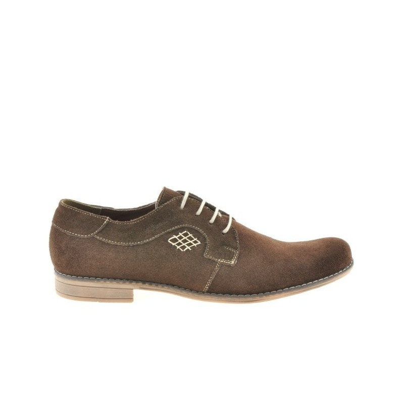 Chaussures décontractées / élégantes hommes 730 café velours