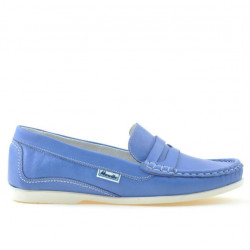 Mocassins femme 661 bleu