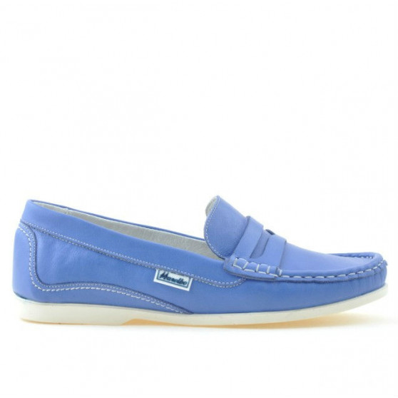Mocassins femme 661 bleu