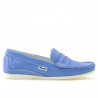 Mocassins femme 661 bleu