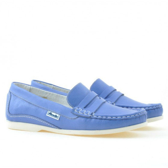 Mocassins femme 661 bleu