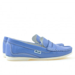 Mocassins femme 661 bleu