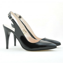 Sandales femme 1249 vernis noir
