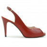 Sandales femme 1250 rouge