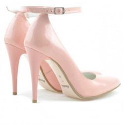 Chaussures élégantes femme 1247 vernis rose