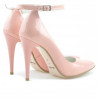 Chaussures élégantes femme 1247 vernis rose