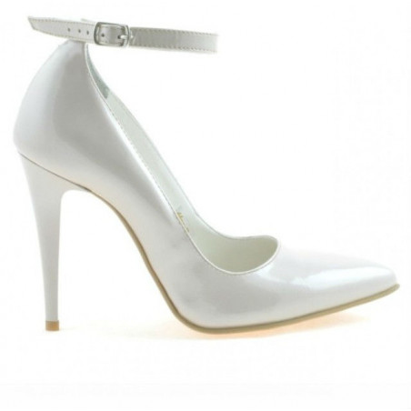Chaussures élégantes femme 1247 vernis beige nacré