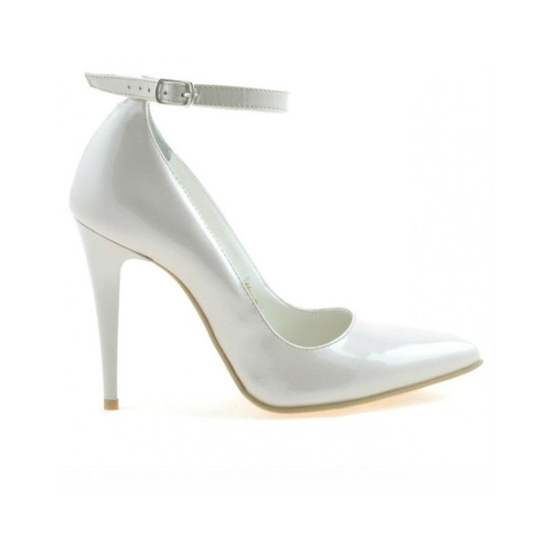 Chaussures élégantes femme 1247 vernis beige nacré