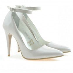 Chaussures élégantes femme 1247 vernis beige nacré