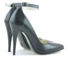 Chaussures élégantes femme 1247 noir