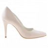 Chaussures élégantes femme 1246 vernis ivoire