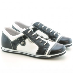 Chaussures de sport femme 143-1 noir+blanc