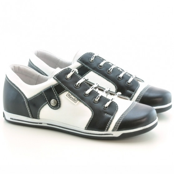 Chaussures de sport femme 143-1 noir+blanc Chaussures de sport femme 143-1 noir+blanc