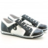 Chaussures de sport femme 143-1 noir+blanc