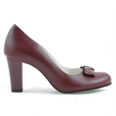 Chaussures élégantes femme 1245 bordeaux