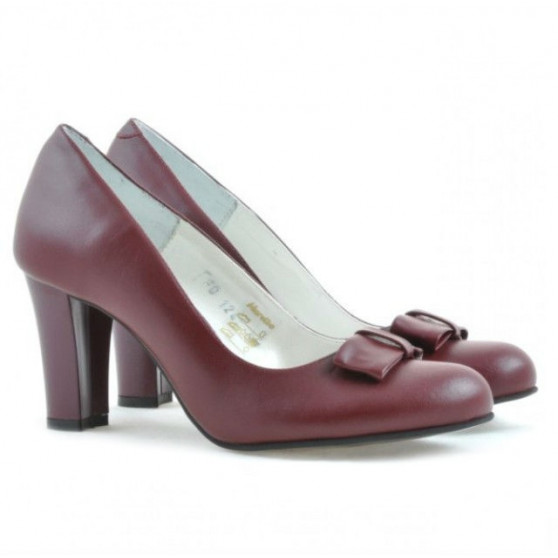 Chaussures élégantes femme 1245 bordeaux