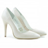 Chaussures élégantes femme 1241 vernis ivoire