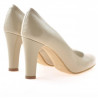 Chaussures élégantes femme 1243 vernis beige