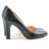 Chaussures élégantes femme 1243 vernis noir satiné